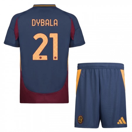 AS Roma Dybala 21 Barn Tredjedrakt 2024-25 Kortermet